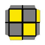 8-shaped